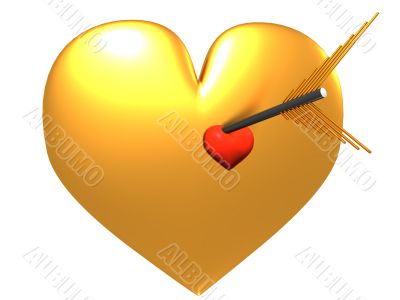 Heart and Arrow.