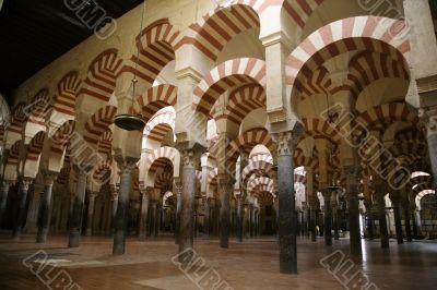 cordoba mosque archs