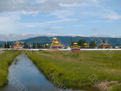 Buddhist monastery.