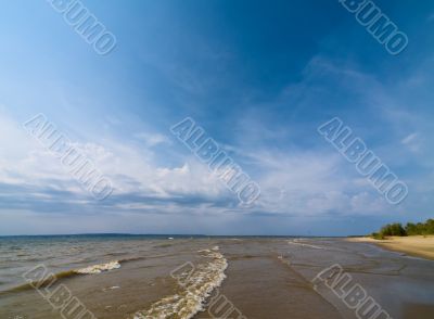 Sand beach