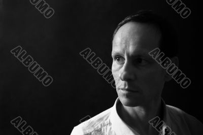 Portrait of the man