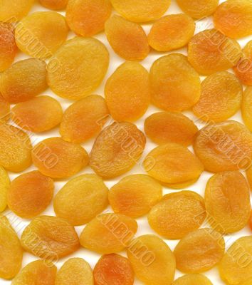 Dried apricots, texture
