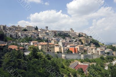 Panorama of Arcevia
