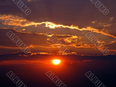 Burning Sunset