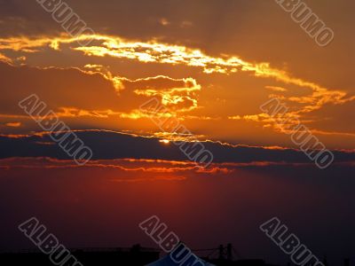 Burning Sunset