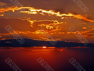 Burning Sunset