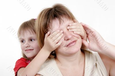 mother and daughter