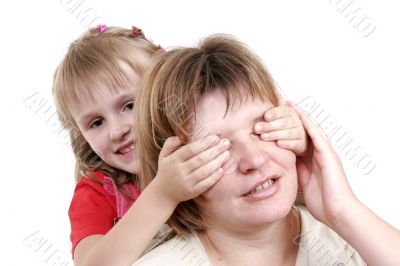 mother and daughter
