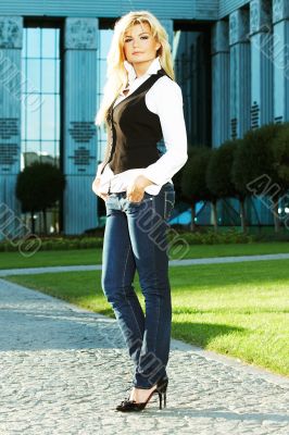 nice blond girl