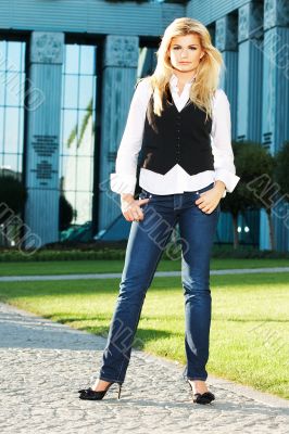 nice blond girl