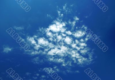 picturesque clouds are in sky