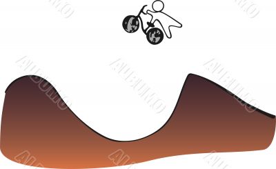 Illustration: Ride on bicycle