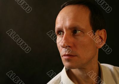Portrait of the man