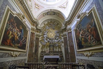 Cagli - Interior of the Cathedral