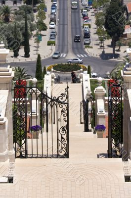 bahai gardens north of Israel