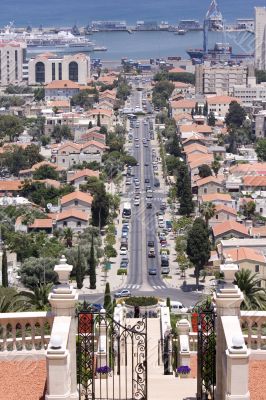 bahai gardens north of Israel