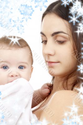 safe in mother hands