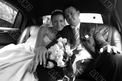 Newly married pair