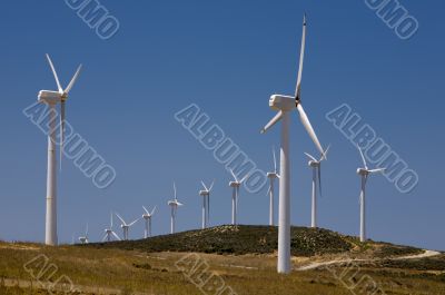 wind turbines