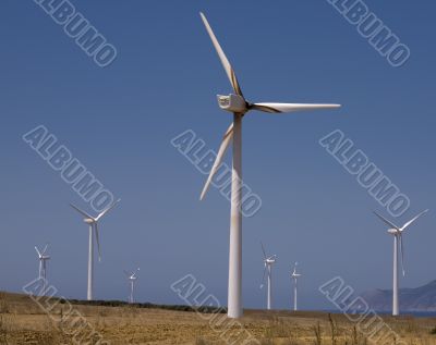 wind turbines