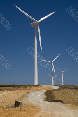 wind turbines