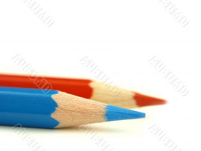 crayon and pencil