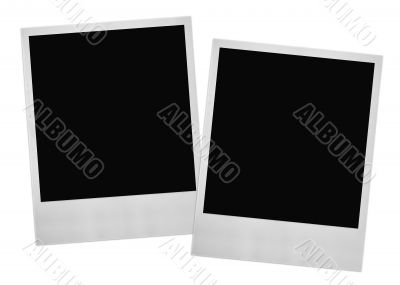 two photo frames
