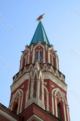 View of the Nikolskaya tower