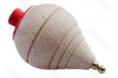 Wooden spinning top