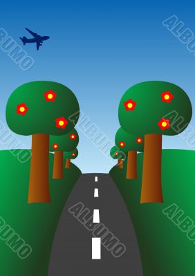 Cartoon Road