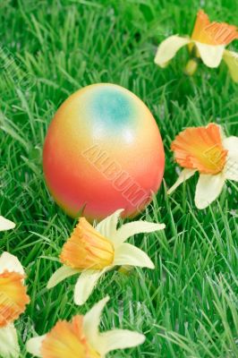 Colorful easter egg