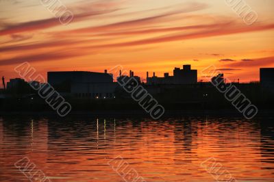 Sunset In The City