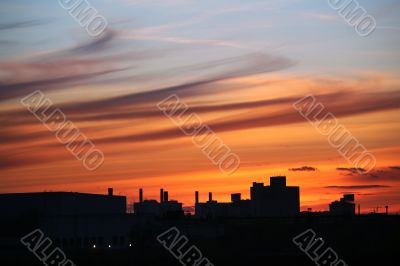 Sunset In The City