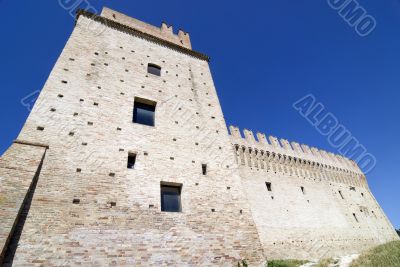 Medieval Castle of Rancia, near Tolentino