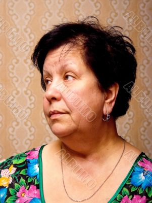 elderly woman