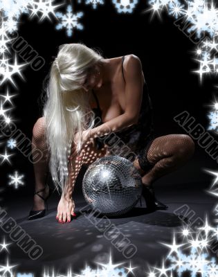 dark glitterball dance