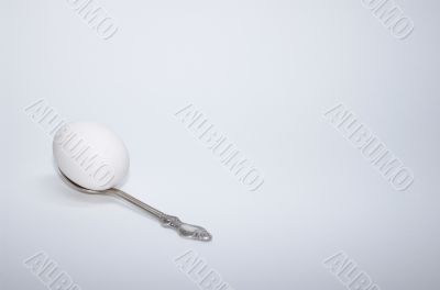 Egg on the spoon