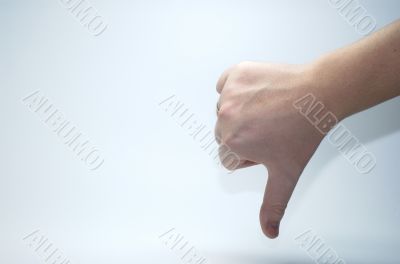 the sign