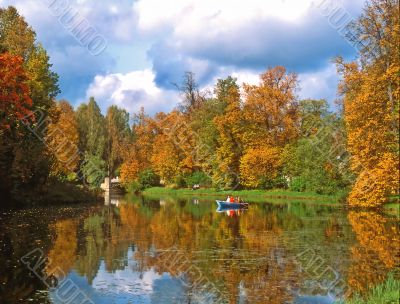 Fall in the park