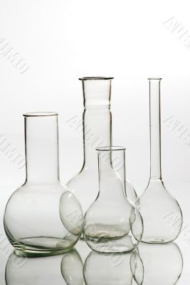 Glass laboratory equipment