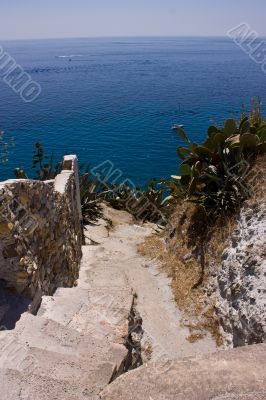Stairs to sea