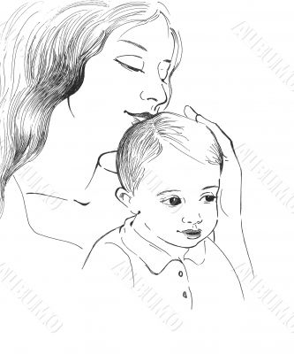 Mother with child