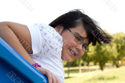 Girl Playing