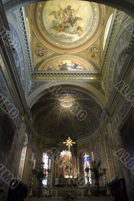 Tolentino - Interior of the San Nicola church