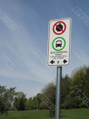 no stopping sign