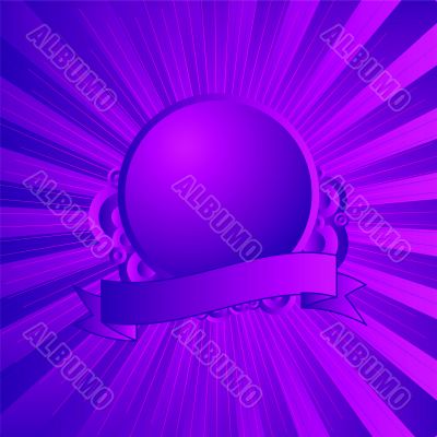modern shield purple