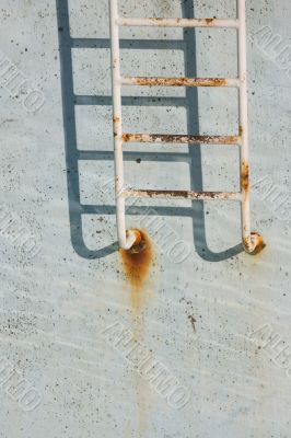 rusty ladder