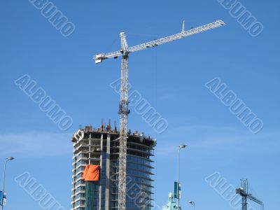 large construction site