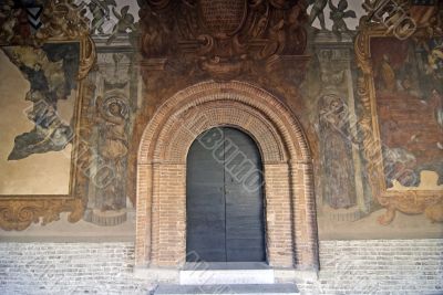 Tolentino - Church of San Nicola, cloister
