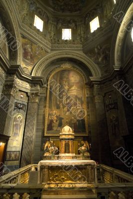 Tolentino - Interior of the San Nicola church